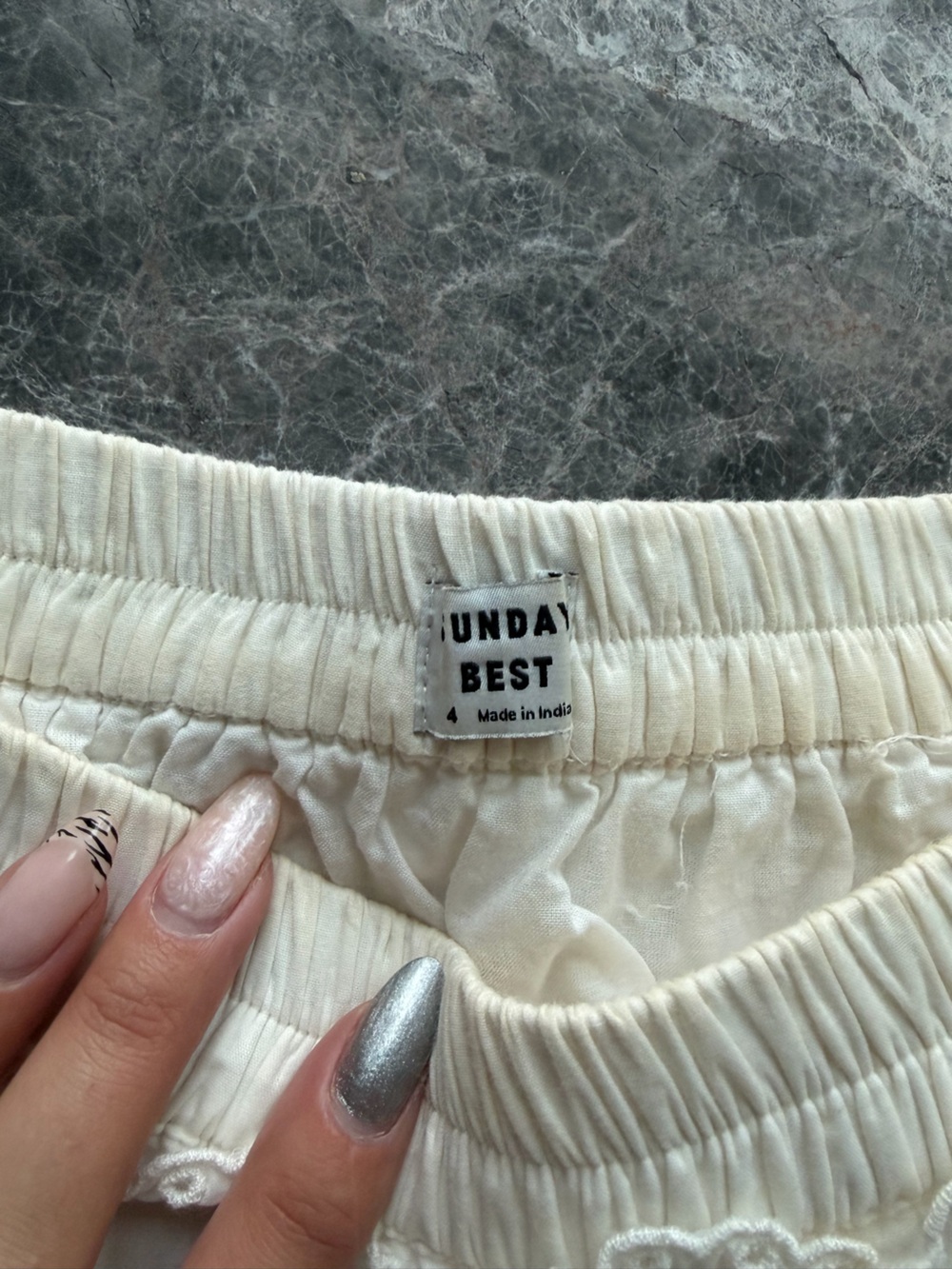 Sunday Best Ruffle Cotton Skirt | Aritzia - Picture 2 of 3